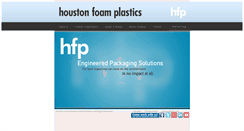 Desktop Screenshot of houstonfoam.com